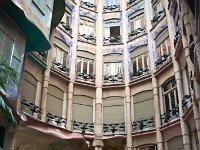 Barcelona 2011-09-23 Binnenin Casa Milà : Barcelona, vakantie